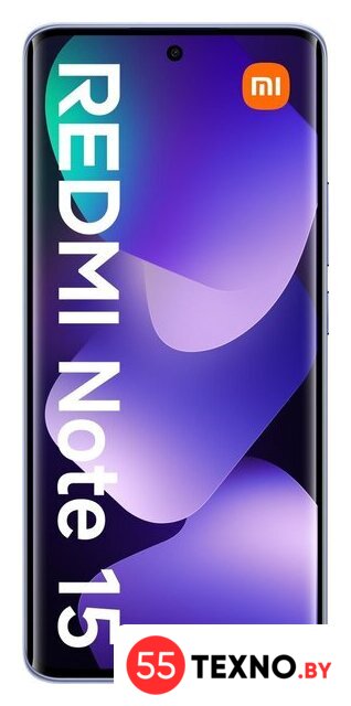 Телефон Xiaomi Redmi Note 15 8GB/256GB международная версия (фиолетовый) - Изображение №2 — Интернет-магазин 55texno.by