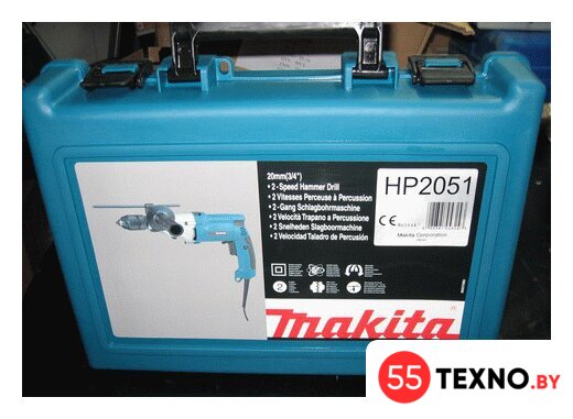 Ударная дрель Makita HP 2051 - Изображение №3 — Интернет-магазин 55texno.by