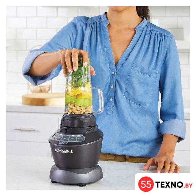 Стационарный блендер NutriBullet Combo NBF500DG - Изображение №6 — Интернет-магазин 55texno.by
