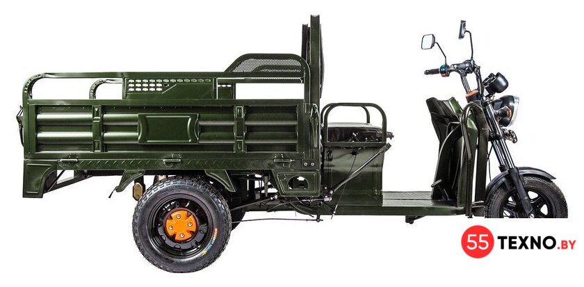 Грузовой электроскутер Rutrike D4 1800 60V 1200W (зеленый) - Изображение №1 — Интернет-магазин 55texno.by