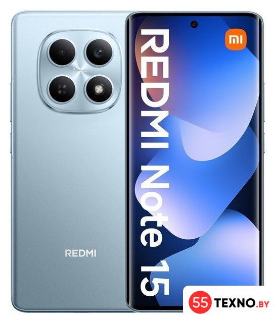 Телефон Xiaomi Redmi Note 15 8GB/256GB международная версия (синий) - Изображение №1 — Интернет-магазин 55texno.by