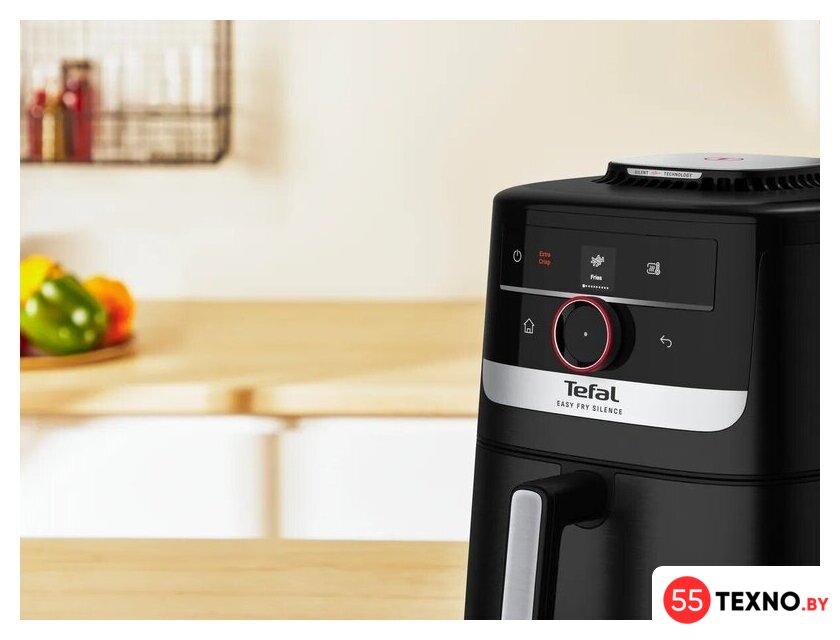 Аэрогриль (аэрофритюрница) Tefal Easy Fry Silence EY5728E1 - Изображение №2 — Интернет-магазин 55texno.by
