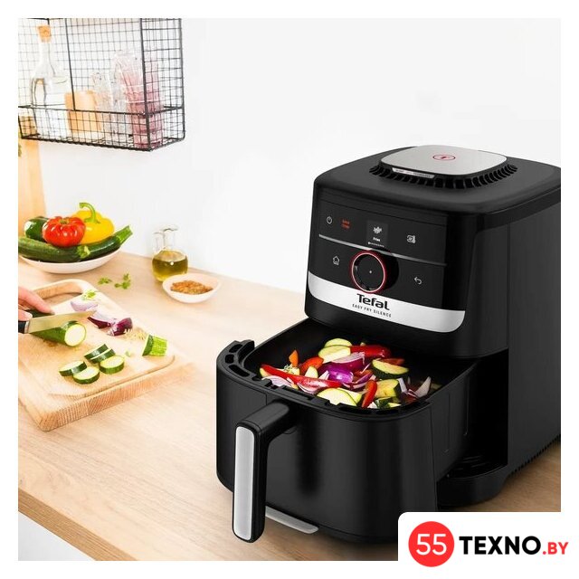 Аэрогриль (аэрофритюрница) Tefal Easy Fry Silence EY5728E1 - Изображение №4 — Интернет-магазин 55texno.by