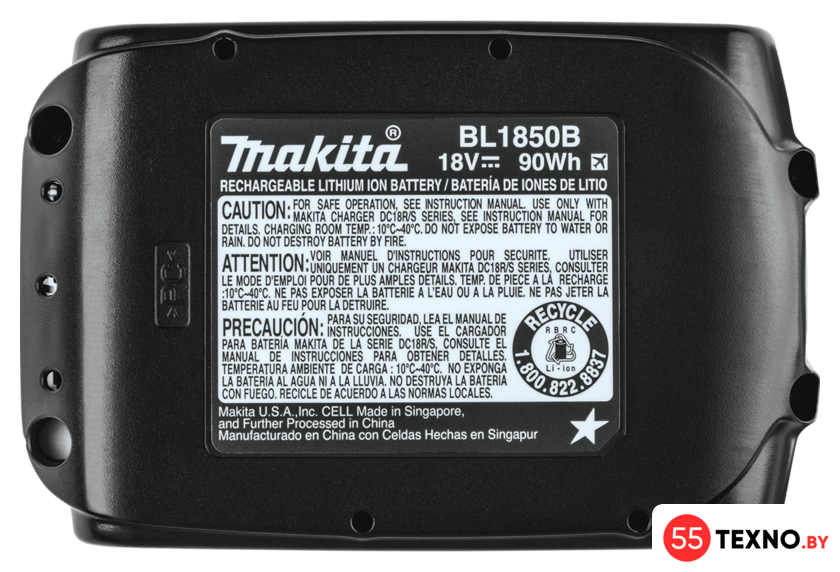 Аккумулятор Makita BL1850B (18В/5 Ah) - Изображение №2 — Интернет-магазин 55texno.by
