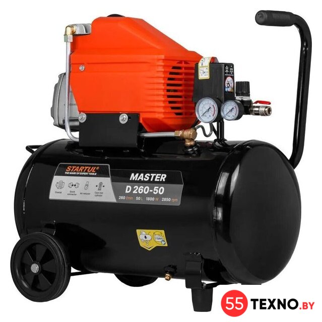 Компрессор Startul Master D 260-50 - Изображение №1 — Интернет-магазин 55texno.by