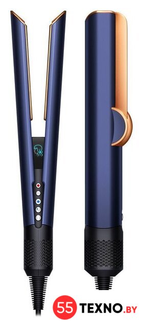 Выпрямитель Dyson Airstrait (евровилка, берлинская лазурь/медный) - Изображение №1 — Интернет-магазин 55texno.by