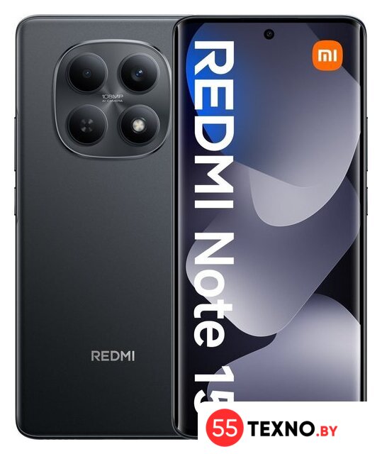 Телефон Xiaomi Redmi Note 15 8GB/256GB международная версия (черный) - Изображение №1 — Интернет-магазин 55texno.by