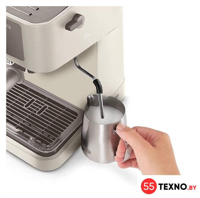 Рожковая кофеварка DeLonghi Stilosa EC235.CR - Изображение №4 — Интернет-магазин 55texno.by