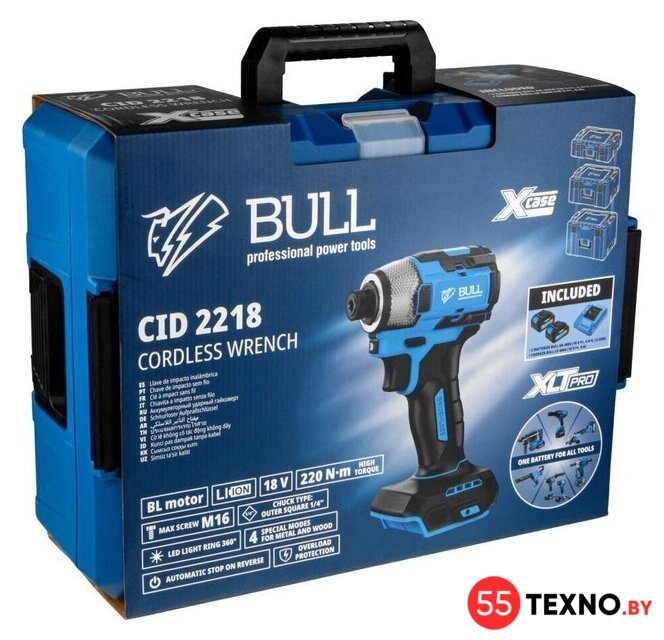 Винтоверт Bull CID 2218 1329953 (с 1-им АКБ, кейс) - Изображение №7 — Интернет-магазин 55texno.by