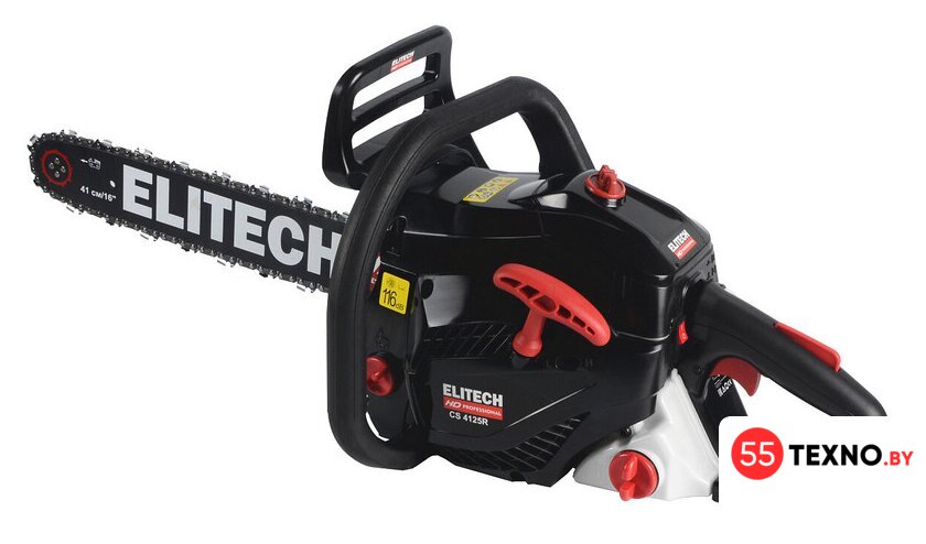 Бензопила ELITECH CS 4125R 204813 - Изображение №1 — Интернет-магазин 55texno.by