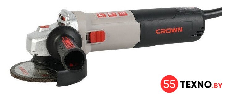 Угловая шлифмашина Crown CT13678-125RSV - Изображение №1 — Интернет-магазин 55texno.by