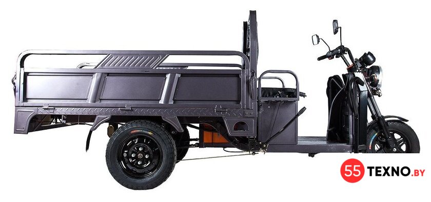 Грузовой электроскутер Rutrike D4 1800 60V 1200W (серый) - Изображение №1 — Интернет-магазин 55texno.by