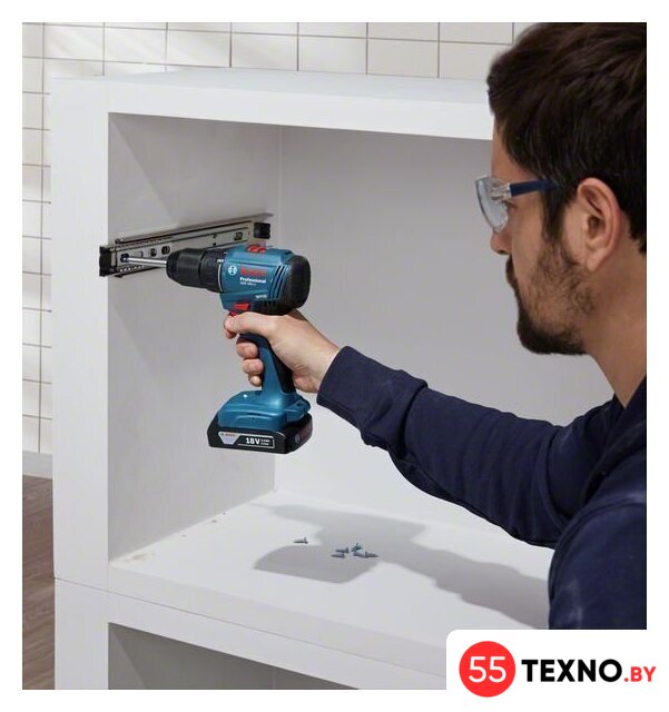 Дрель-шуруповерт Bosch GSR 185-LI Professional 06019K3001 (с 1-им АКБ, кейс) - Изображение №6 — Интернет-магазин 55texno.by