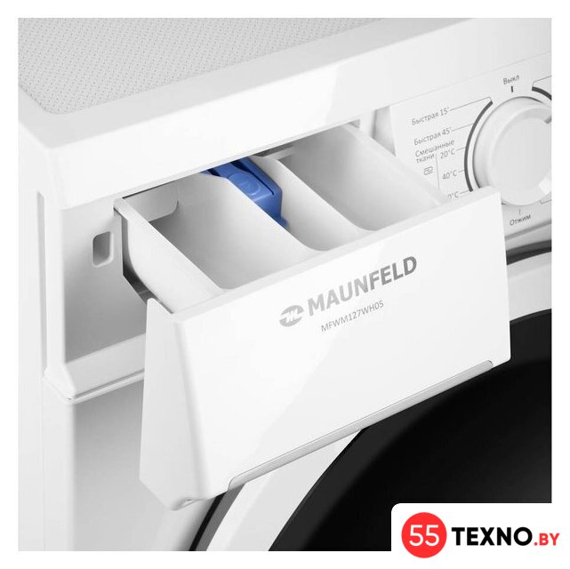 Стиральная машина MAUNFELD MFWM127WH05 - Изображение №9 — Интернет-магазин 55texno.by