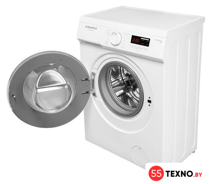 Стиральная машина MAUNFELD MFWM127WH05 - Изображение №5 — Интернет-магазин 55texno.by