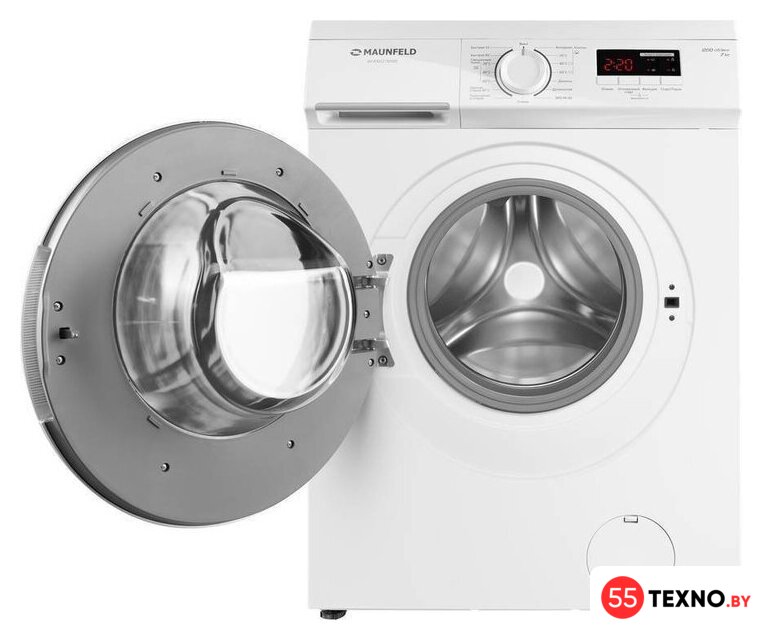 Стиральная машина MAUNFELD MFWM127WH05 - Изображение №4 — Интернет-магазин 55texno.by