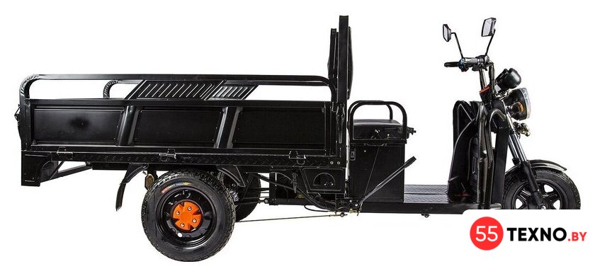 Грузовой электроскутер Rutrike D4 1800 60V 1200W (черный) - Изображение №1 — Интернет-магазин 55texno.by