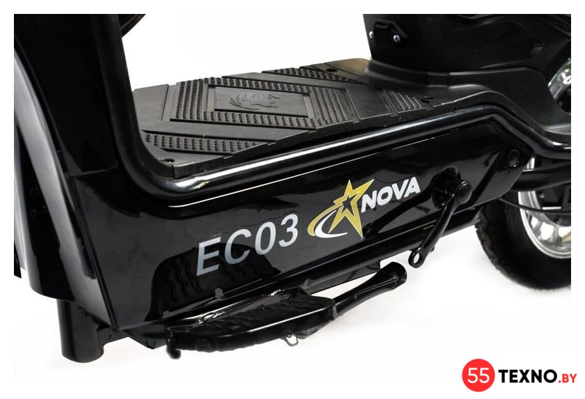 Электроскутер NOVA EC03 (чёрный, без цепи) - Изображение №12 — Интернет-магазин 55texno.by