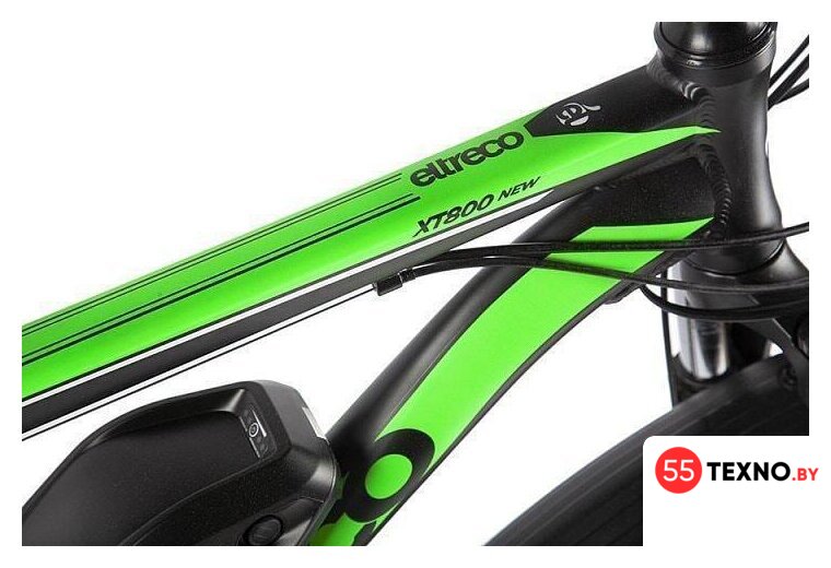 Электровелосипед Eltreco XT 800 New (черный/красный) - Изображение №6 — Интернет-магазин 55texno.by