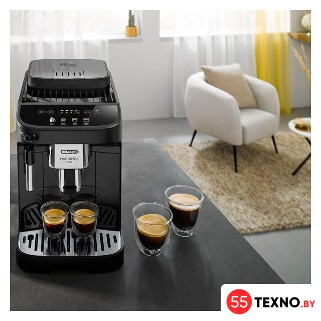 Кофемашина DeLonghi Magnifica Evo ECAM290.22.B - Изображение №4 — Интернет-магазин 55texno.by