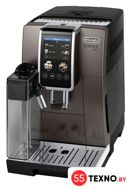 Кофемашина DeLonghi Dinamica Plus ECAM 380.95.TB - Изображение №2 — Интернет-магазин 55texno.by