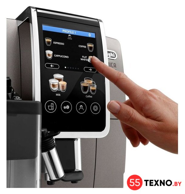 Кофемашина DeLonghi Dinamica Plus ECAM 380.95.TB - Изображение №3 — Интернет-магазин 55texno.by