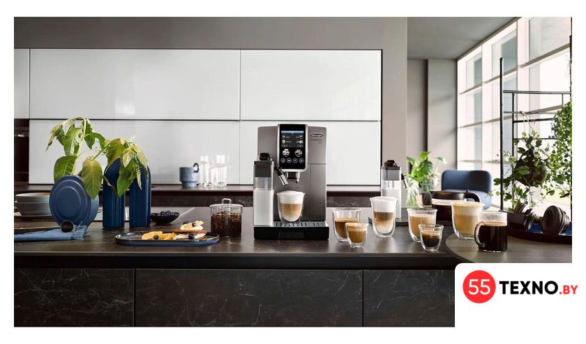 Кофемашина DeLonghi Dinamica Plus ECAM 380.95.TB - Изображение №7 — Интернет-магазин 55texno.by