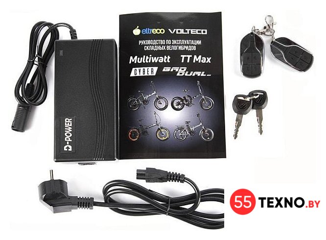 Электровелосипед Eltreco Multiwatt New (черный) - Изображение №21 — Интернет-магазин 55texno.by