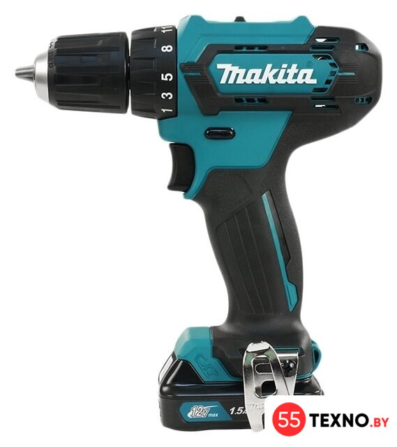 Дрель-шуруповерт Makita DF333DWYE (с 2-мя АКБ, кейс) - Изображение №1 — Интернет-магазин 55texno.by
