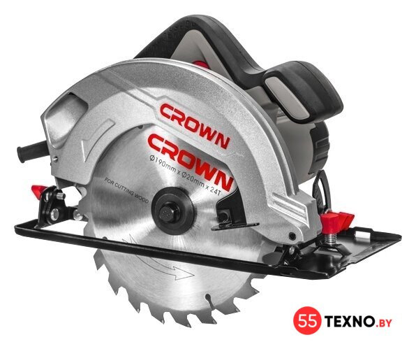 Дисковая (циркулярная) пила Crown CT15188-190 - Изображение №1 — Интернет-магазин 55texno.by