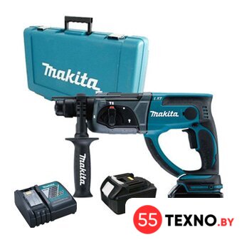 Перфоратор Makita DHR202RFE (с 2-мя АКБ) - Изображение №3 — Интернет-магазин 55texno.by