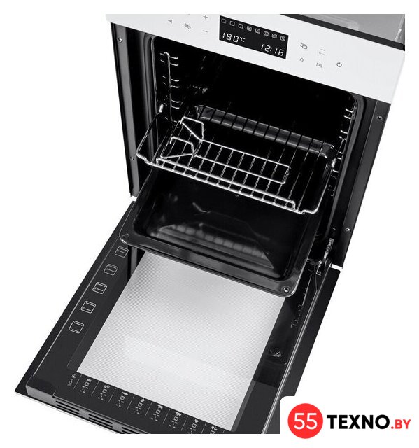 Электрический духовой шкаф MAUNFELD EOEH5110W - Изображение №5 — Интернет-магазин 55texno.by