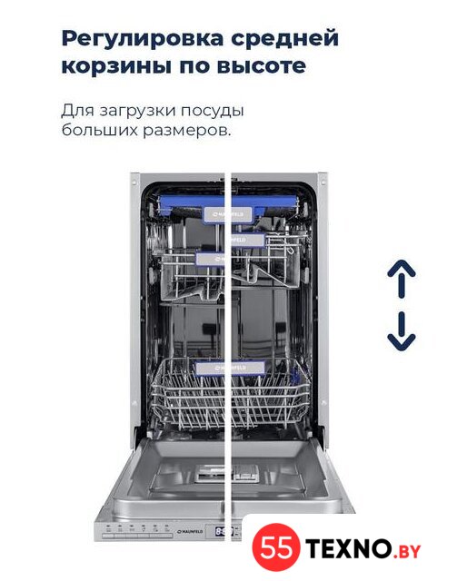 Встраиваемая посудомоечная машина MAUNFELD MLP-08PRO - Изображение №33 — Интернет-магазин 55texno.by