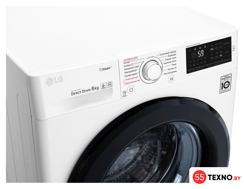 Стиральная машина LG F4M5TS6W - Изображение №4 — Интернет-магазин 55texno.by