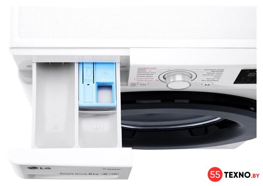 Стиральная машина LG F4M5TS6W - Изображение №8 — Интернет-магазин 55texno.by