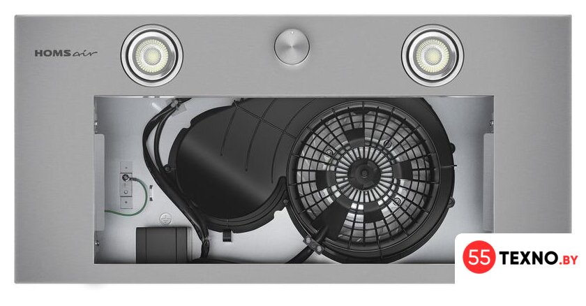 Кухонная вытяжка HOMSair Camelia 60RD (нержавеющая сталь) - Изображение №4 — Интернет-магазин 55texno.by