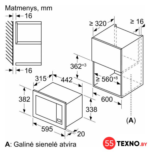 Микроволновая печь Bosch Serie 2 BFL623MB4 - Изображение №6 — Интернет-магазин 55texno.by
