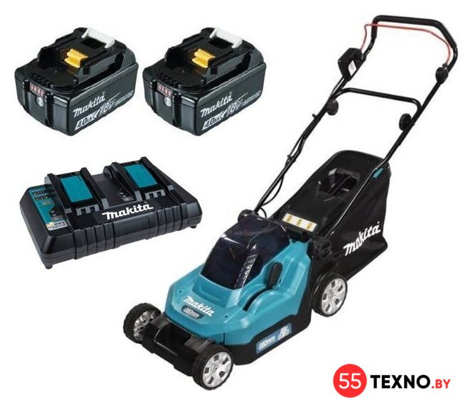 Газонокосилка Makita DLM382PM2 (с 2-мя АКБ) - Изображение №1 — Интернет-магазин 55texno.by