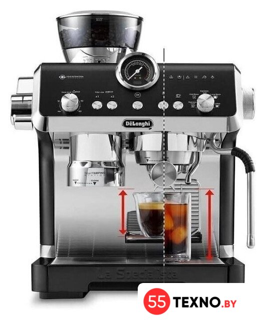 Кофейная станция DeLonghi La Specialista Opera EC9555.BK - Изображение №4 — Интернет-магазин 55texno.by