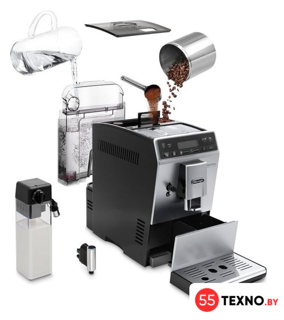 Кофемашина DeLonghi Autentica Cappuccino ETAM 29.660.SB - Изображение №7 — Интернет-магазин 55texno.by