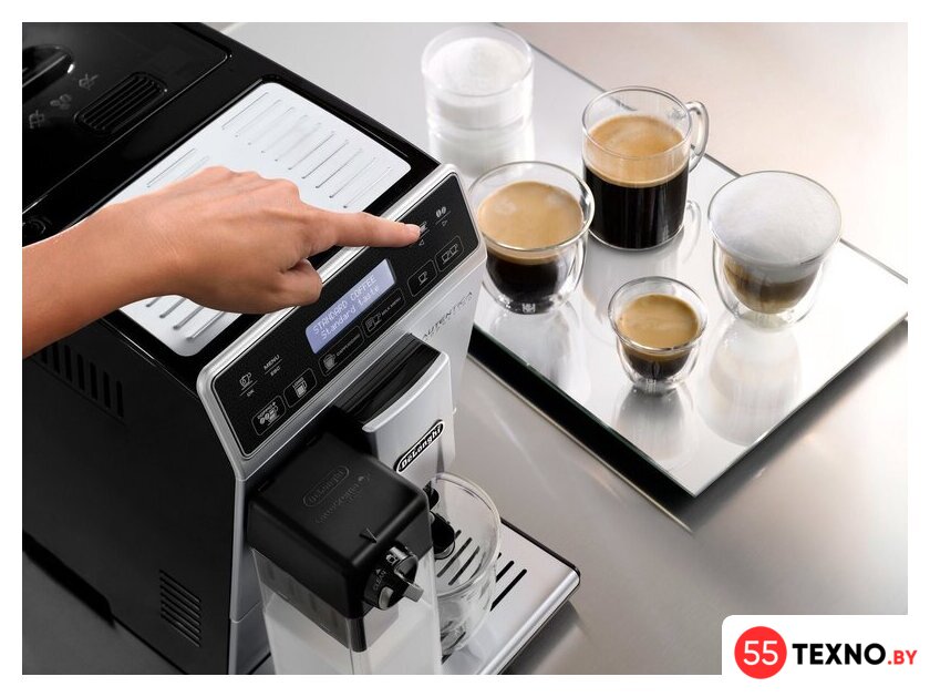 Кофемашина DeLonghi Autentica Cappuccino ETAM 29.660.SB - Изображение №10 — Интернет-магазин 55texno.by