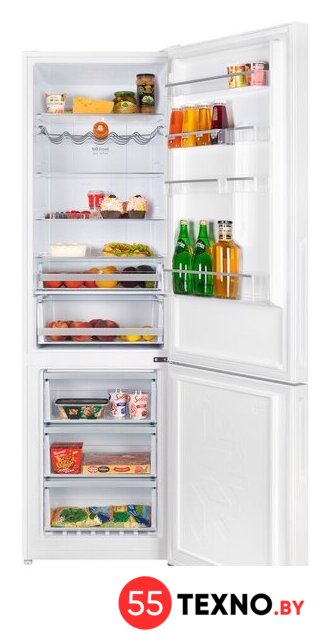 Холодильник MAUNFELD MFF200NFW Inverter - Изображение №2 — Интернет-магазин 55texno.by