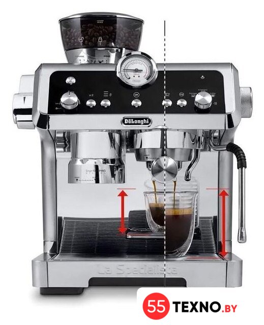 Рожковая кофеварка DeLonghi La Specialista EC9355.M - Изображение №2 — Интернет-магазин 55texno.by
