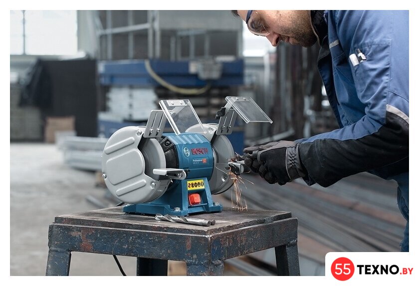 Заточный станок Bosch GBG 35-15 Professional - Изображение №3 — Интернет-магазин 55texno.by
