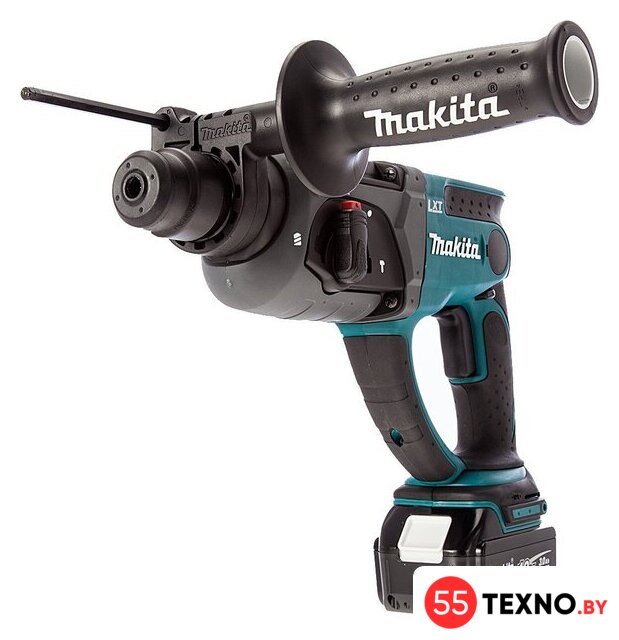 Перфоратор Makita DHR202RF (с 1-им АКБ, кейс) - Изображение №2 — Интернет-магазин 55texno.by