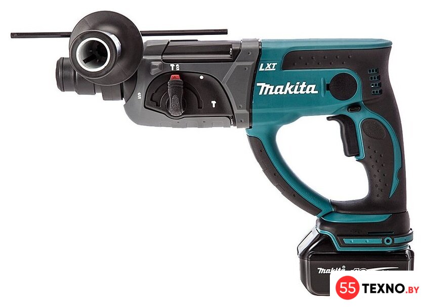 Перфоратор Makita DHR202RF (с 1-им АКБ, кейс) - Изображение №1 — Интернет-магазин 55texno.by