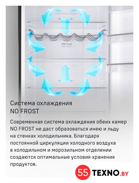 Холодильник MAUNFELD MFF200NFS Inverter - Изображение №12 — Интернет-магазин 55texno.by