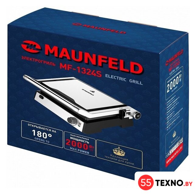 Электрогриль MAUNFELD MF-1324S - Изображение №17 — Интернет-магазин 55texno.by