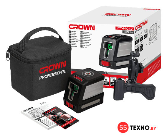Лазерный нивелир Crown CT44047 - Изображение №1 — Интернет-магазин 55texno.by
