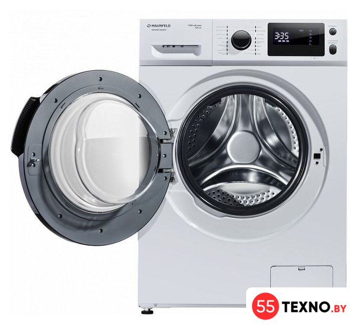 Стиральная машина MAUNFELD MFWM1586WH - Изображение №2 — Интернет-магазин 55texno.by
